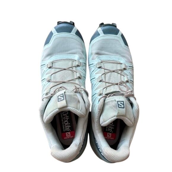 Salomon Speedcross 5 Trail Running Crystal Blue Women's Size 6.5 - Picture 2 of 8